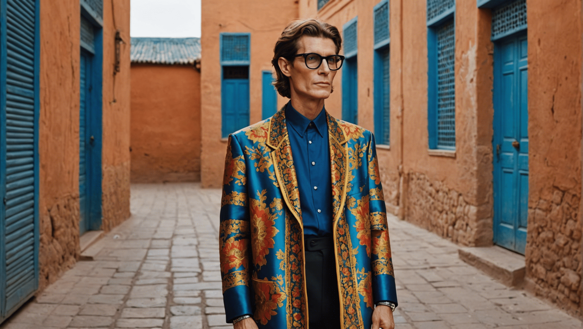 discover yves saint laurent's fashion inspired by the exotic beauty of marrakech