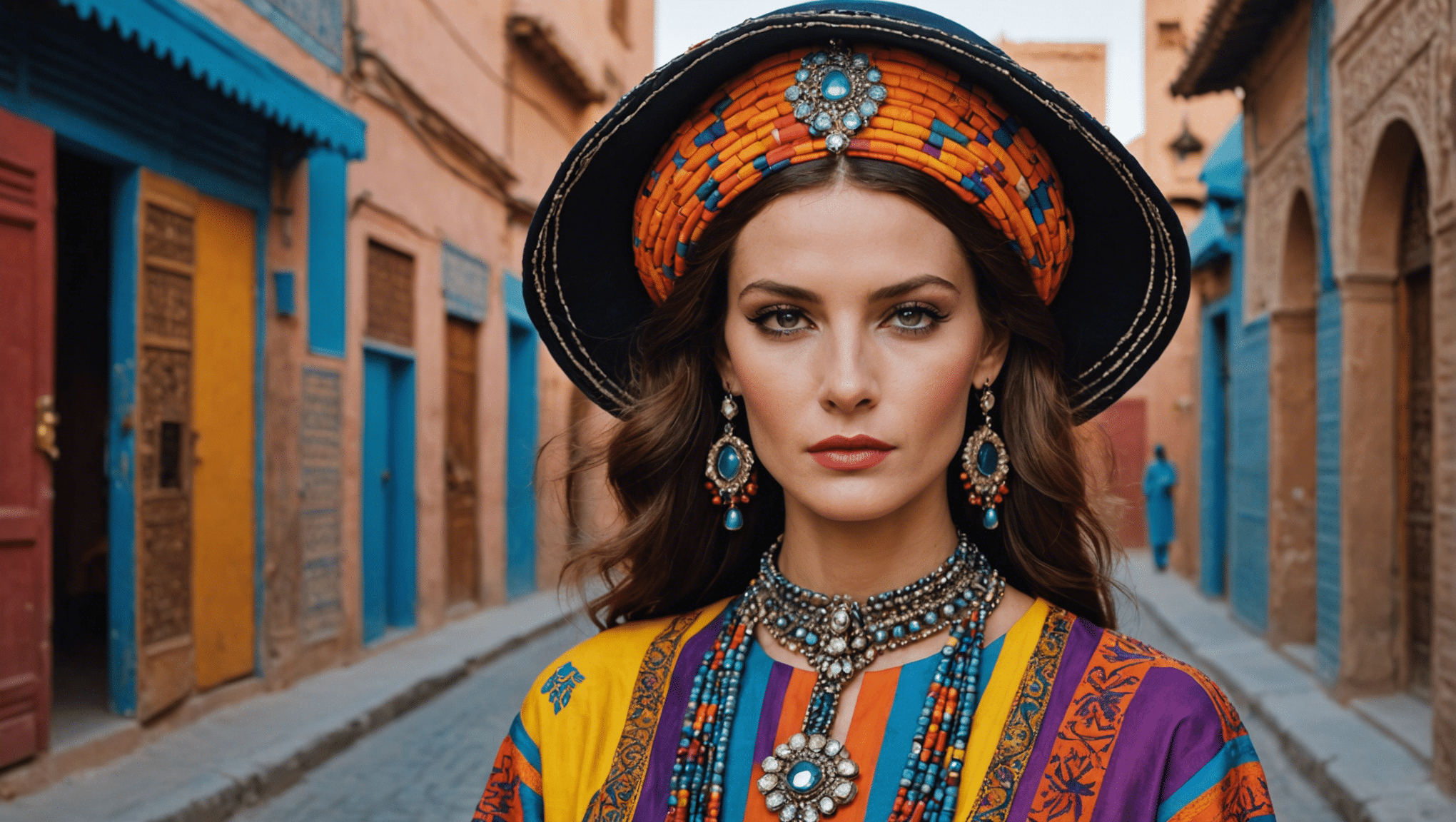 découvrez l'inspiration mode d'Yves Saint Laurent dans la beauté exotique de Marrakech