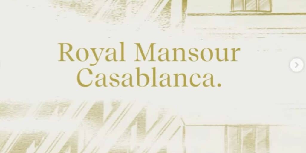 Unveiling opulence: step inside Casablanca's newest jewel, the Royal Mansour