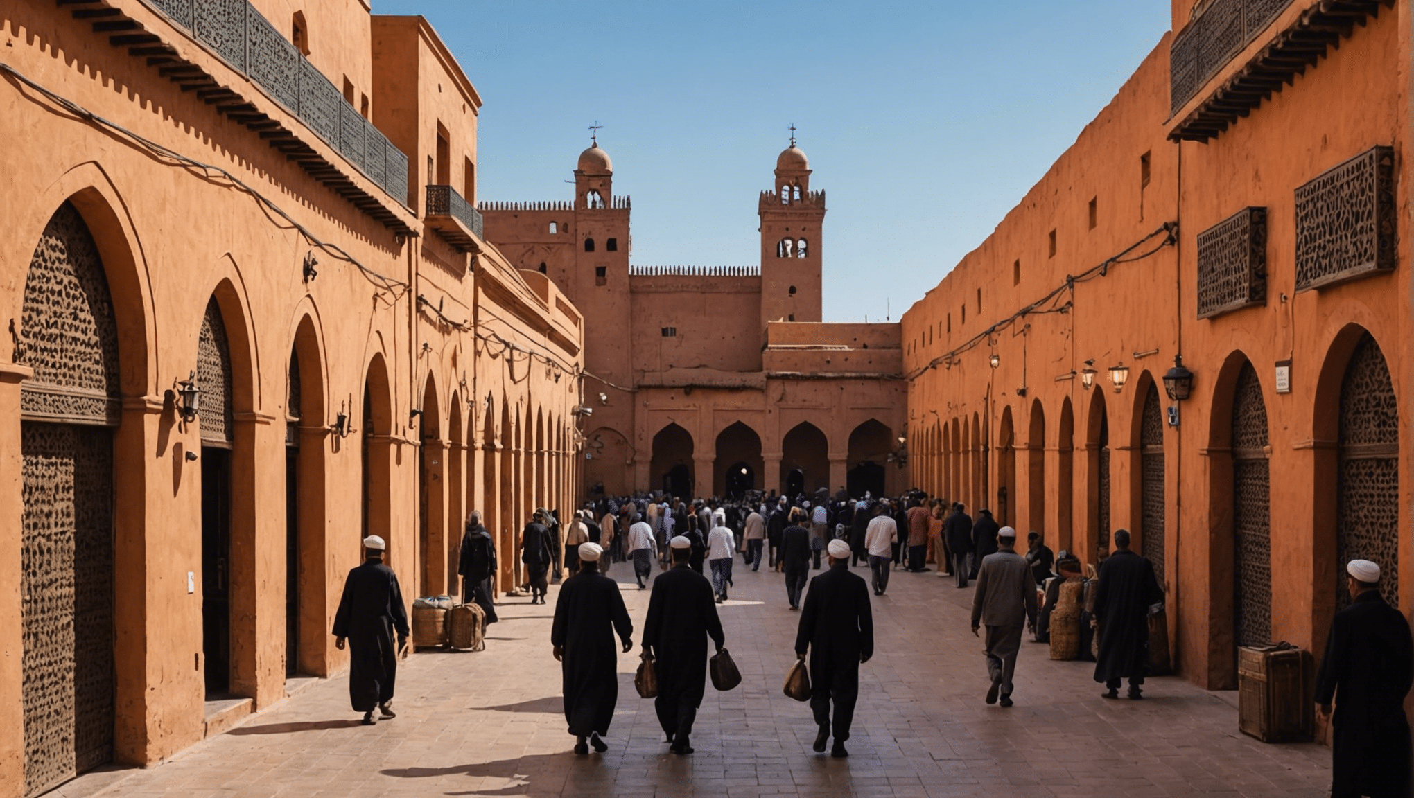 Entdecken Sie den besten Weg, um vom Flughafen Marrakesch zur Medina zu gelangen, und beginnen Sie Ihr Abenteuer in Marokko ganz stressfrei!