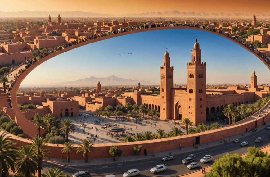 Comment se rendre de l’aéroport de Marrakech au centre-ville ?