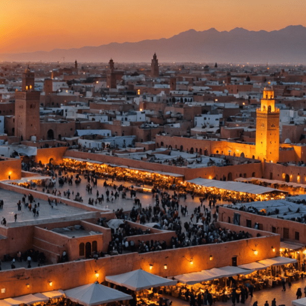 ¿Cómo es el clima en Marrakech en febrero?