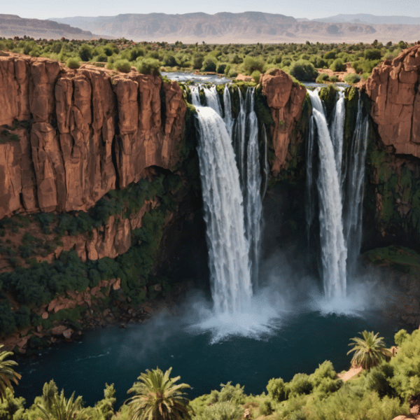 discover the distance between ouzoud waterfalls and marrakech and plan your adventure with ease. learn about the natural wonder and how to get there in this comprehensive guide.